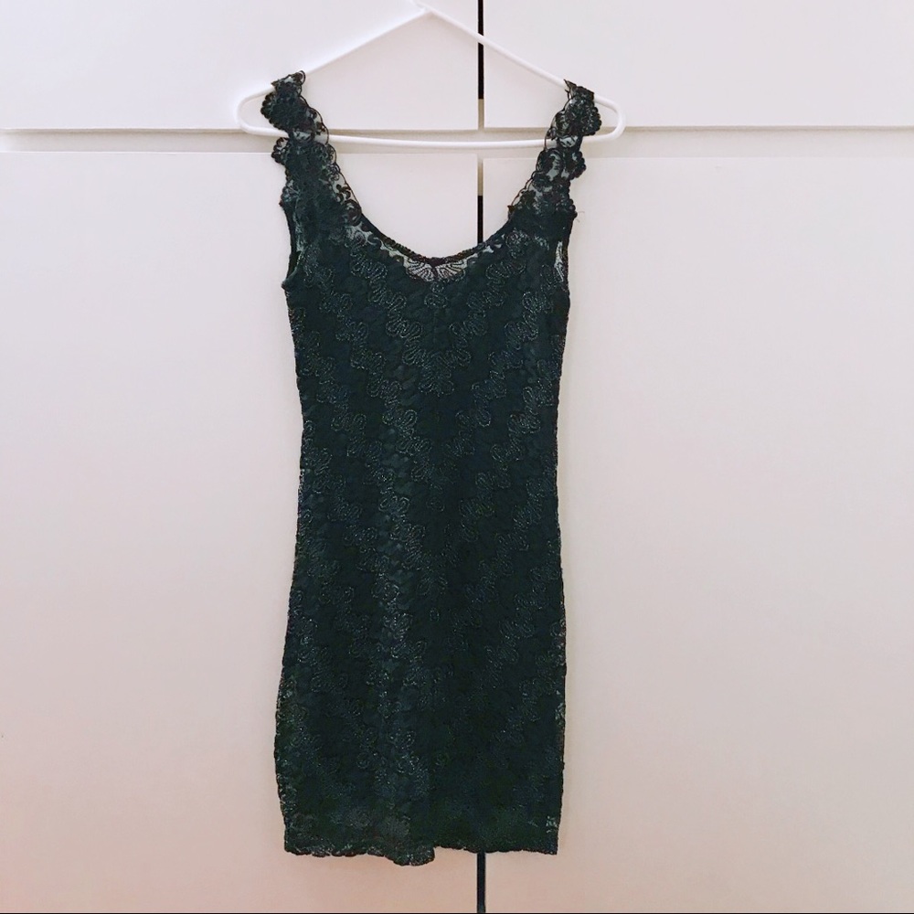Free people black mini dress